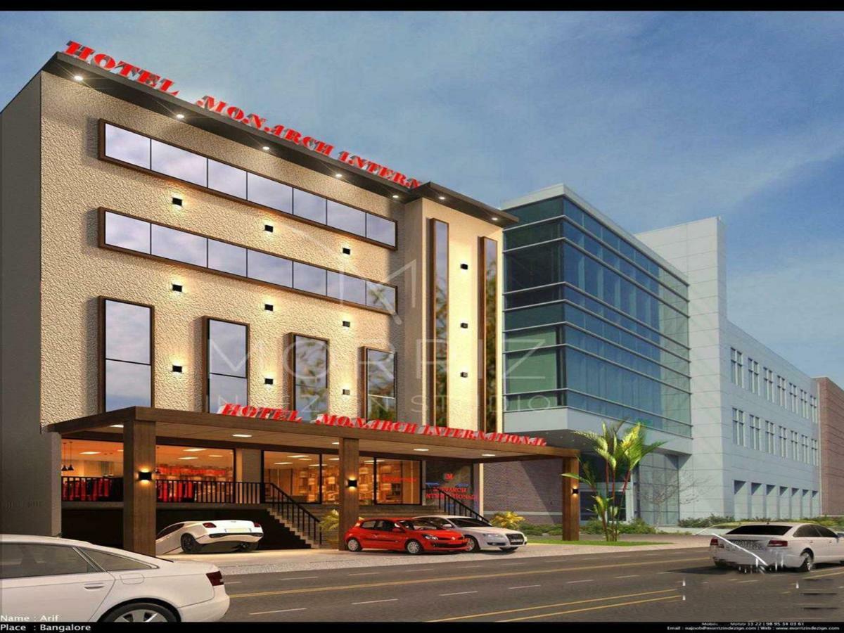 Hotel Monarch International Bangalore Exterior foto