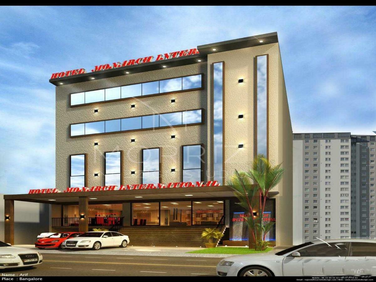Hotel Monarch International Bangalore Exterior foto